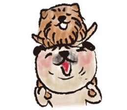 PUG's & Brussels sticker #11103874