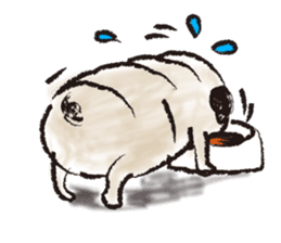 PUG's & Brussels sticker #11103877