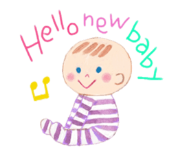 Birthday and celebration message sticker #11104006