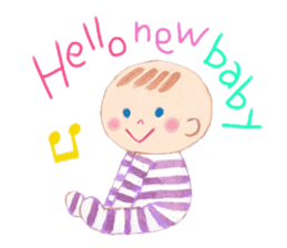 Birthday and celebration message sticker #11104006