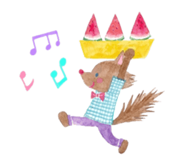 Birthday and celebration message sticker #11104027