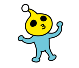 Something alien to say that Dearu sticker #11104126