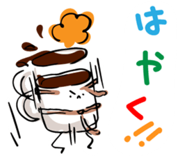 Mr.coffee salaryman sticker #11104339