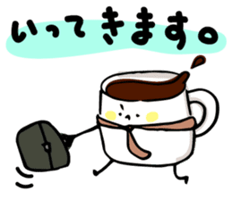 Mr.coffee salaryman sticker #11104344