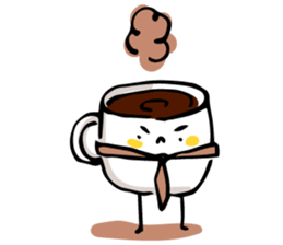 Mr.coffee salaryman sticker #11104345