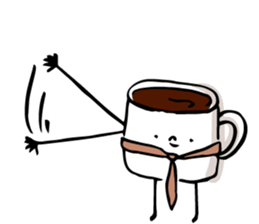 Mr.coffee salaryman sticker #11104347