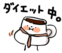 Mr.coffee salaryman sticker #11104354