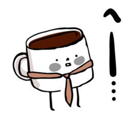 Mr.coffee salaryman sticker #11104355