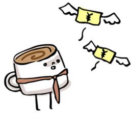 Mr.coffee salaryman sticker #11104357