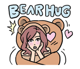 AsB - 117 Bear Buffalo & Rhino sticker #11104605