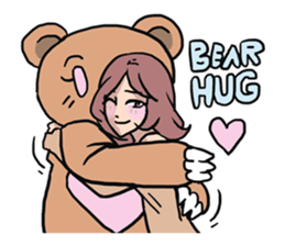 AsB - 117 Bear Buffalo & Rhino sticker #11104606