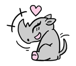 AsB - 117 Bear Buffalo & Rhino sticker #11104632