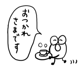 doughnut man sticker #11104730