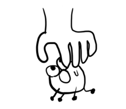 doughnut man sticker #11104754