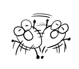 doughnut man sticker #11104755