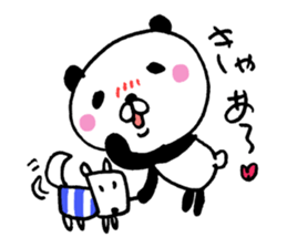 The panda which gives all energy 5 sticker #11104922