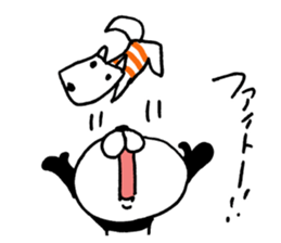 The panda which gives all energy 5 sticker #11104927