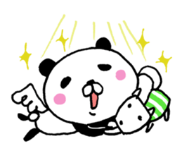 The panda which gives all energy 5 sticker #11104939