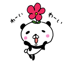 The panda which gives all energy 5 sticker #11104940