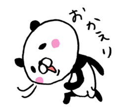 The panda which gives all energy 5 sticker #11104945