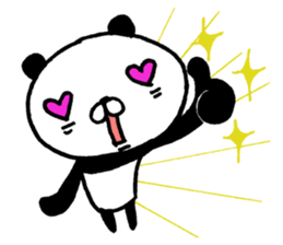 The panda which gives all energy 5 sticker #11104955