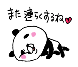 The panda which gives all energy 5 sticker #11104957