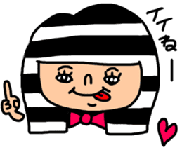 Various feelings of Shimashima Girl sticker #11105515