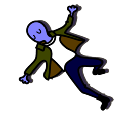 LAZY ALIENS - DOPE sticker #11106261