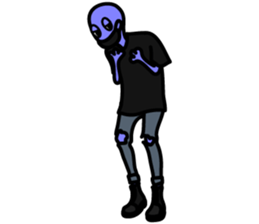 LAZY ALIENS - DOPE sticker #11106272