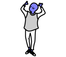 LAZY ALIENS - DOPE sticker #11106275