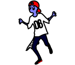 LAZY ALIENS - DOPE sticker #11106278