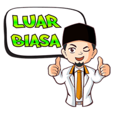 Kang Adil the Wise Moslem sticker #11106363