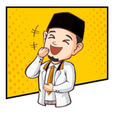 Kang Adil the Wise Moslem sticker #11106365