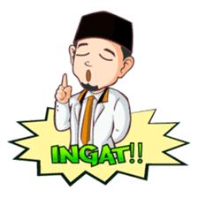 Kang Adil the Wise Moslem sticker #11106374