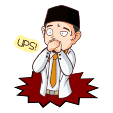 Kang Adil the Wise Moslem sticker #11106392