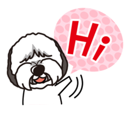 iinu - Old English Sheepdog sticker #11106400