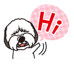 iinu - Old English Sheepdog sticker #11106400