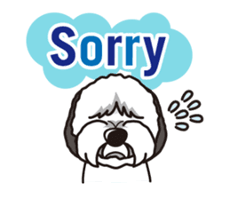 iinu - Old English Sheepdog sticker #11106403