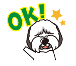 iinu - Old English Sheepdog sticker #11106408