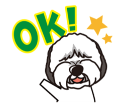 iinu - Old English Sheepdog sticker #11106408