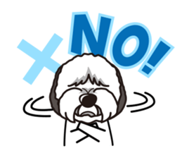 iinu - Old English Sheepdog sticker #11106409