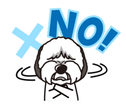 iinu - Old English Sheepdog sticker #11106409