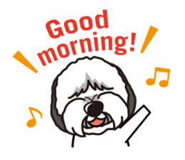 iinu - Old English Sheepdog sticker #11106410