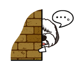 iinu - Old English Sheepdog sticker #11106414