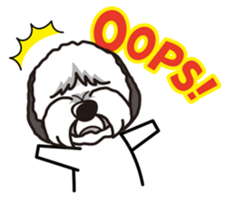 iinu - Old English Sheepdog sticker #11106415