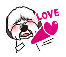 iinu - Old English Sheepdog sticker #11106417