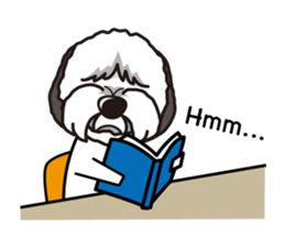 iinu - Old English Sheepdog sticker #11106419