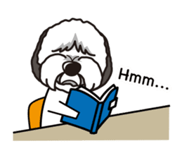 iinu - Old English Sheepdog sticker #11106419