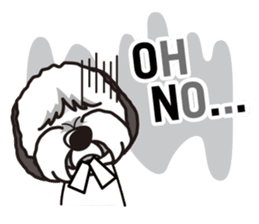 iinu - Old English Sheepdog sticker #11106421