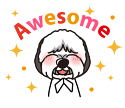 iinu - Old English Sheepdog sticker #11106425